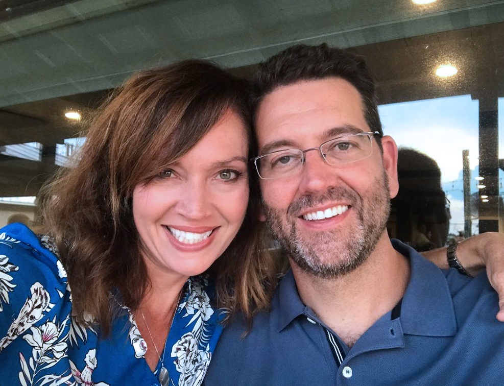 Doctor Steven Amburgey and his wife