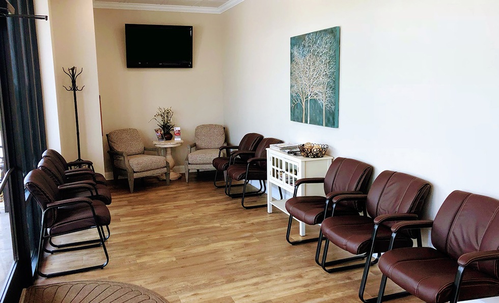 Amburgey Dental waiting room