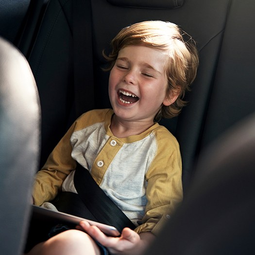 Little boy with healthy smile thanks to dental sealants